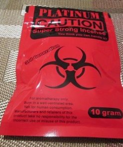 Platinum Caution Red Incense
